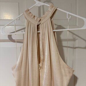 Banana Republic Maxi Dress in Cream